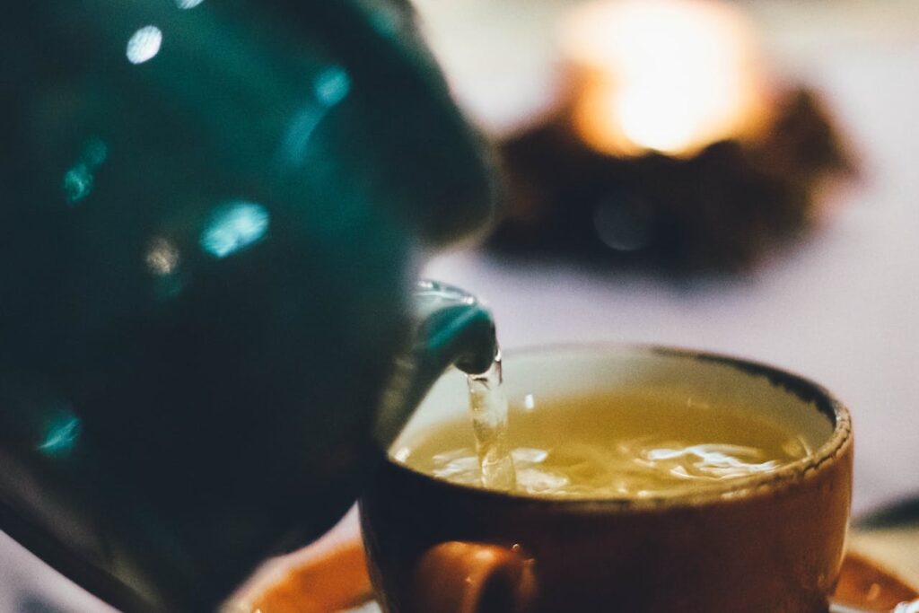 Tee Teekanne Wasser Teekultur in Thailand Beliebtes Getränk